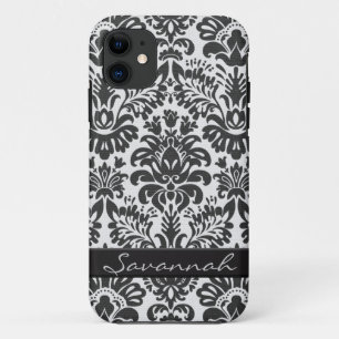 Personalised Damask Design iPhone 11 Case
