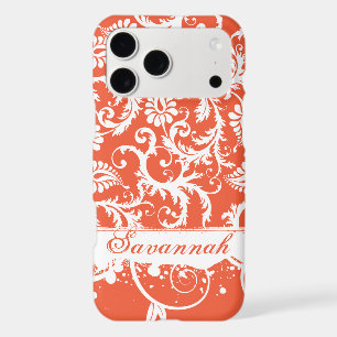 Personalised Damask iPhone Case-You Choose Colour