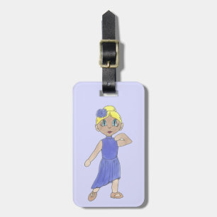 Personalised Dance Bag Lyrical Modern Dancer Class Luggage Tag