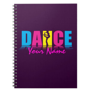 Personalised Dance Dancer Notebook