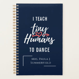 Personalised Dance Teacher Gag Planner