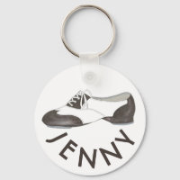 Personalised Dance Teacher Gift Tap Oxford Shoe