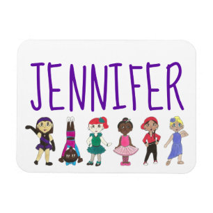 Personalised Dance Teacher Tap Ballet Recital Gift Magnet