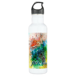 Personalised dancer  710 ml water bottle
