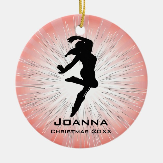 Personalised Dancing Ornament (Front)