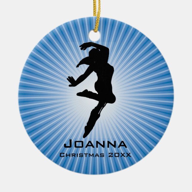 Personalised Dancing Ornament (Front)