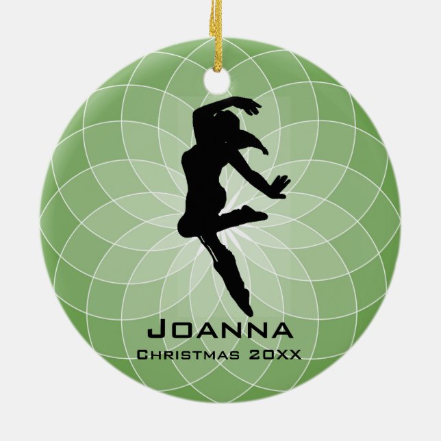 Personalised Dancing Ornament (Back)