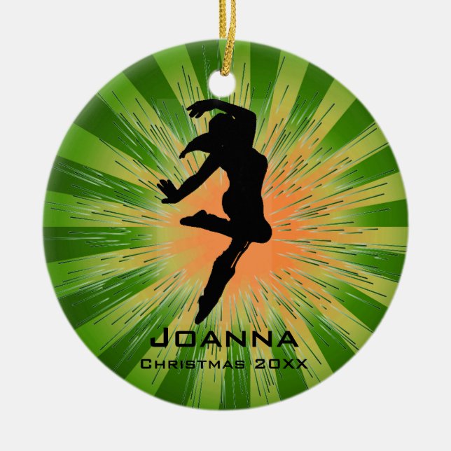 Personalised Dancing Ornament (Front)