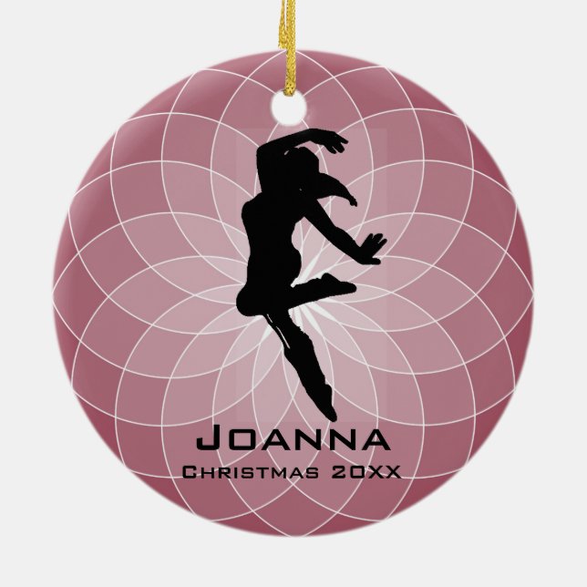 Personalised Dancing Ornament (Back)