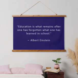 Personalised Dark Blue 36x26 Inspirational Hanging Tapestry