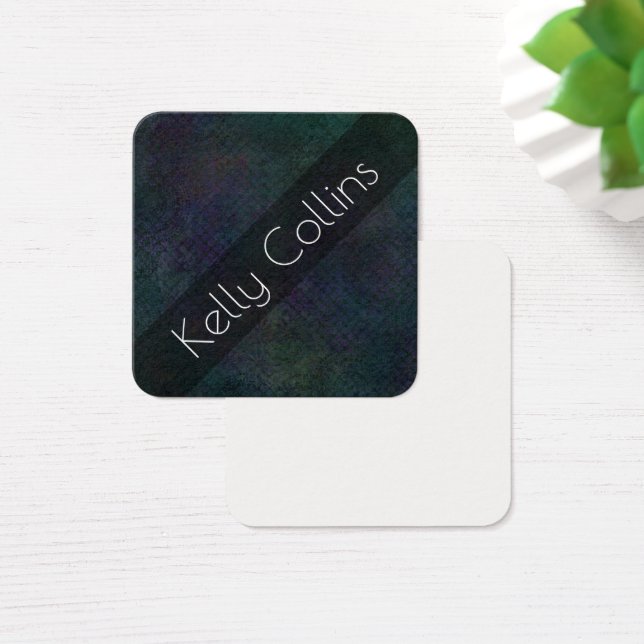 Personalised Dark Grunge Abstract Art Message Note (Desk)