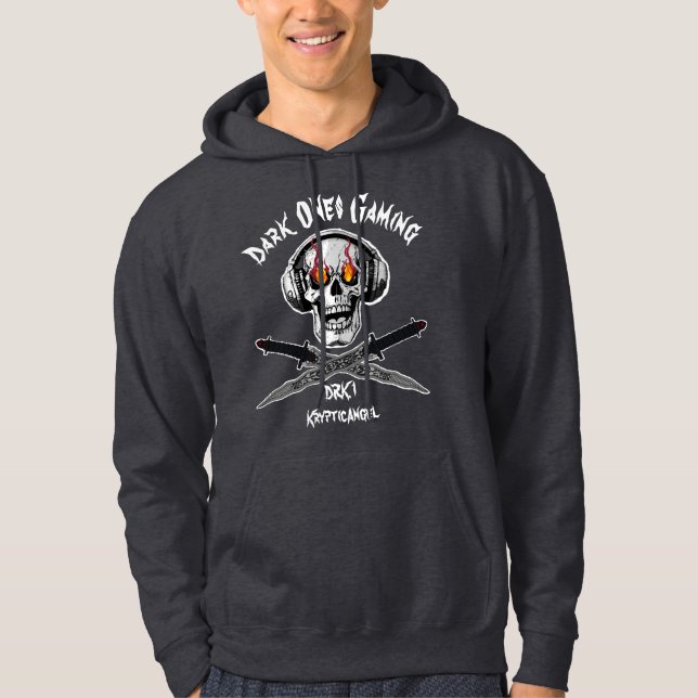 Personalised Dark Ones Gaming Hoodie (Front)