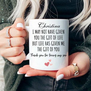 Personalised Daughter In Law Mug