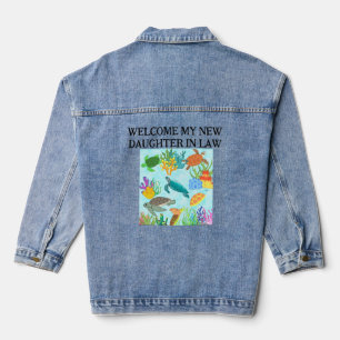 Personalised Daughter-in-Law's Denim Jacket