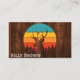Personalised Deer Business Card