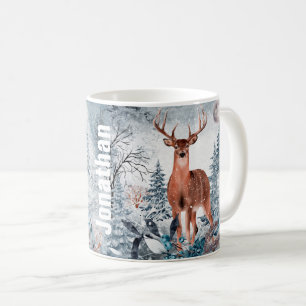Personalised Deer Hunters Grapic  Mug