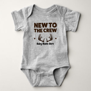 Personalised Deer Hunting Jersey Bodysuit Shirt