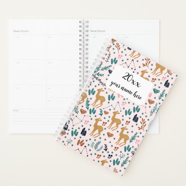 Personalised Deer Planner (Display)