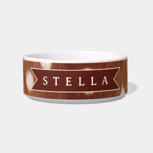 Personalised Deer Print Neutral Aesthetic Gifts Bowl