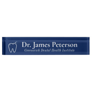 Personalised Dental Nameplate