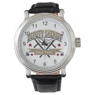 Personalised Deputy Sheriff Watch