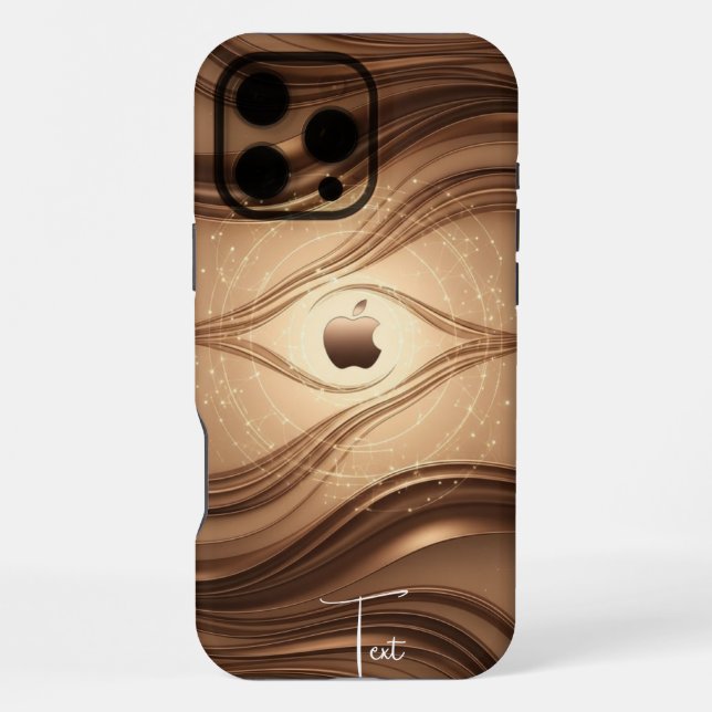 Personalised Desert Dune Neuro•Dune Design iPhone Case (Back)