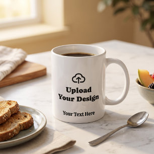 Personalised Design and Text Coffee Mug