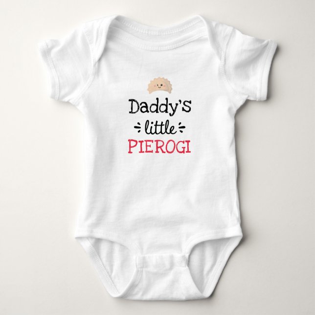 Personalised Design | [Any Text's] Little Pierogi Baby Bodysuit (Front)