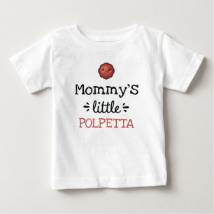 Personalised Design   [Any Text's] Little Polpetta Baby T-Shirt