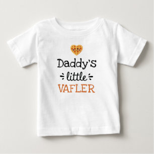 Personalised Design   [Any Text's] Little Vafler Baby T-Shirt