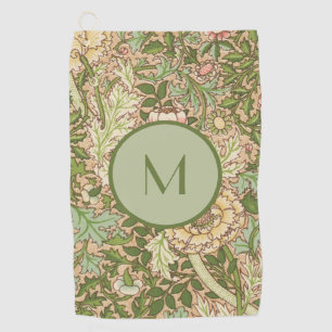 Personalised Design William Morris Pattern Golf Towel
