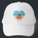 Personalised Design Your Own Custom Photo Hat<br><div class="desc">Custom Photo Hats - Your Own Design - Special - Personalised Couple / Family / Friends or Personal Trucker Hat / Caps Gift - Add Your Photo or Text - Resize and move or remove and add elements / image with Customisation tool. You can transfer this design to more than...</div>