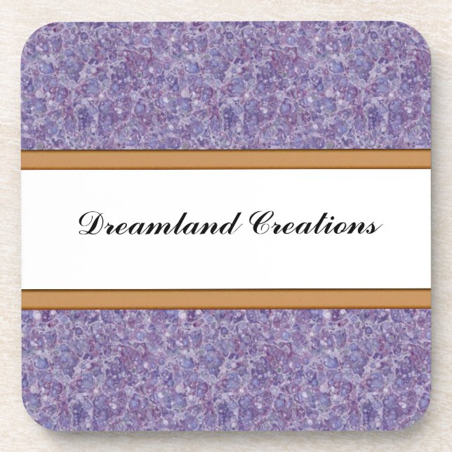 Personalised Designer Cork Coasters Template (Front)