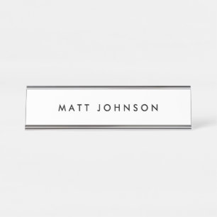Personalised Desk Name Plate