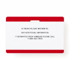 Personalised Diabetic Alert Service Dog Photo ID