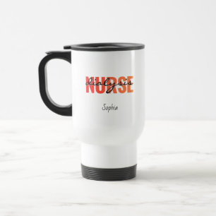 Personalised Dialysis Nurse Name Travel Mug