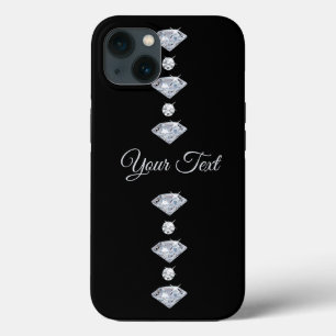 Personalised Diamonds  iPhone 13 Case
