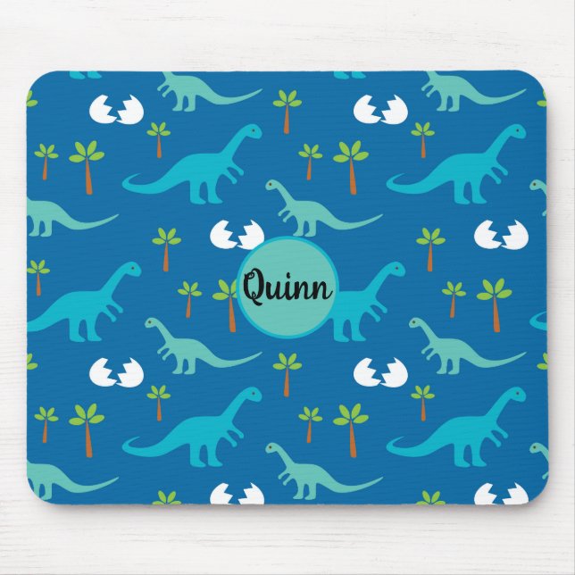 Personalised Dino Fun Mousepad (Front)