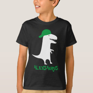 Personalised Dinosaur Name Kid's T-Shirt