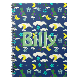 Personalised Dinosaur Notebook