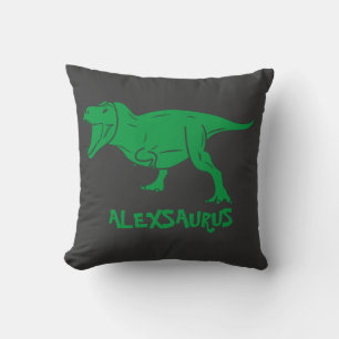 Personalised Dinosaur Pillow, Gift for Kids,  Cushion