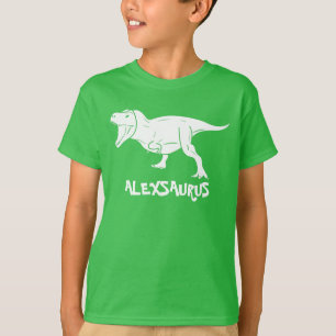 Personalised Dinosaur Shirts, Gift for Kids, T-Shirt