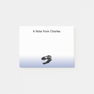 Personalised Dinosaur Tyrannosaurus rex Post-it Notes