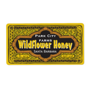 Personalised Dirigible Honey Jar