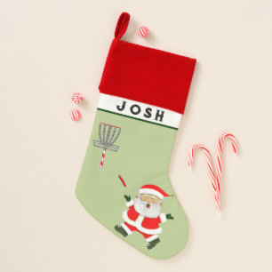 Personalised Disc Golf Christmas Stocking