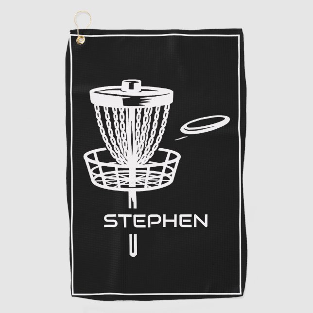 Personalised Disc Golf Towel (Front)