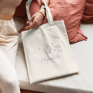 Personalised Disco Ball Bachelorette Tote Bag