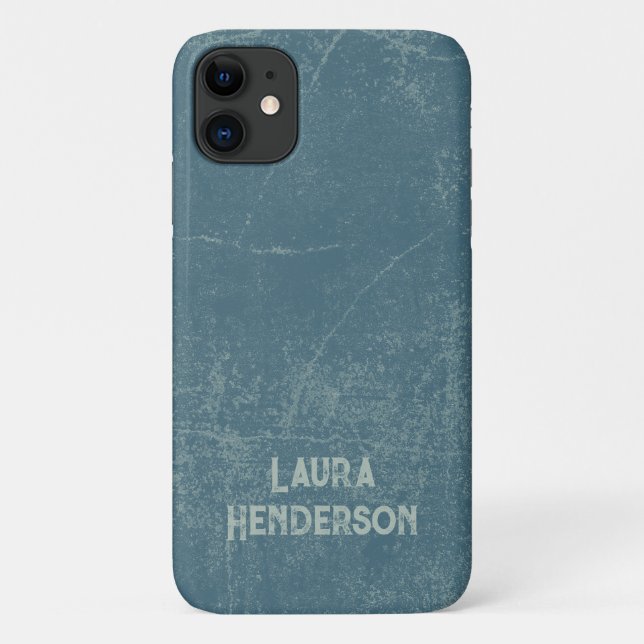 Personalised Distressed Grunge Style Phone Case (Back)