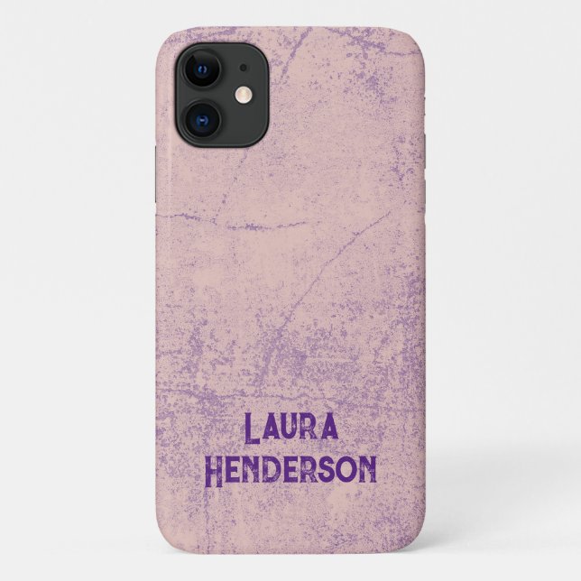 Personalised Distressed Grunge Style Phone Case (Back)