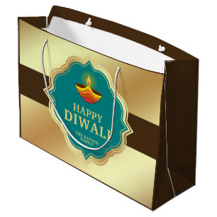 Personalised Diwali Large Gift Bag